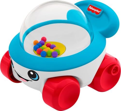 Fisher-Price Push Along Puppy Toy with Wheels