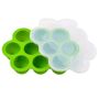 Silicone Baby Food Freezer Tray with Lid (2-tray set, 20 cubes per tray)