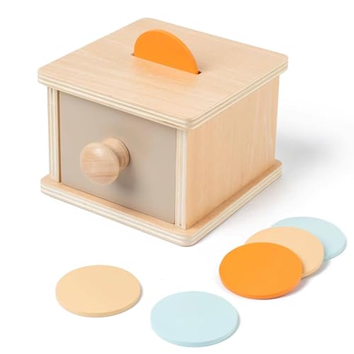 Kinder Creative Wooden Object Permanence Box