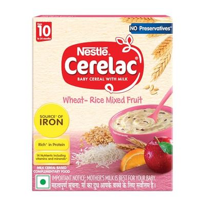 Farex Stage 2 Fortified Baby Cereal (Rice & Wheat) - 300g — buy on Amazon India