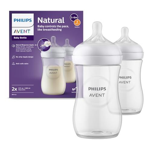 Philips Avent Natural Baby Bottle 260ml Single Pack