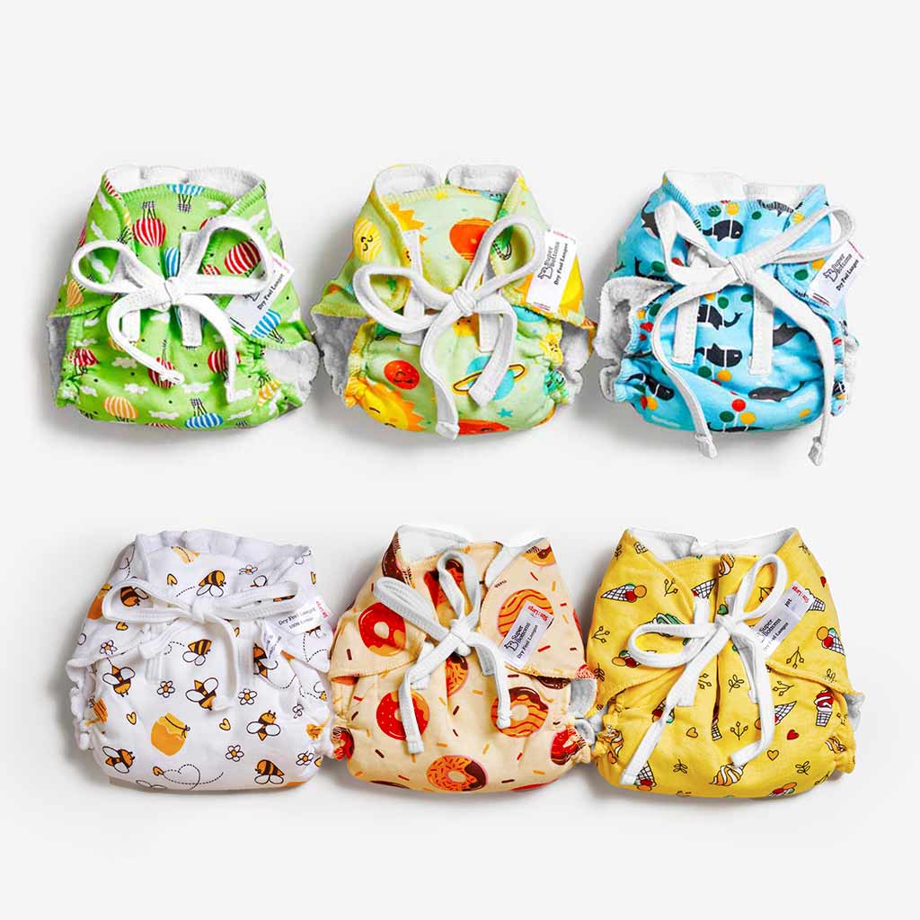Morisons Baby Dreams Langot Cotton Blend Pack of 5