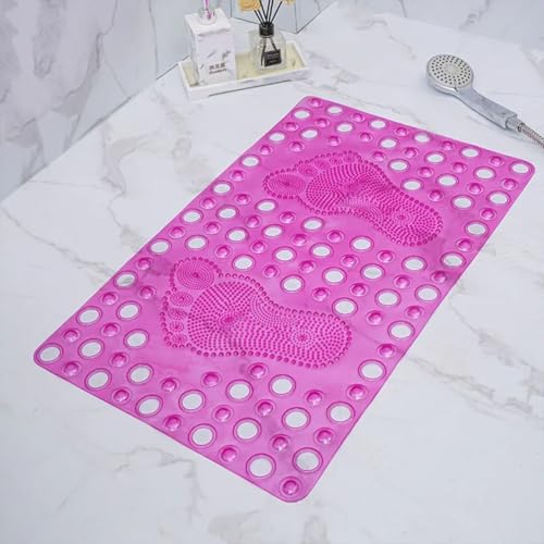 Kutuhal Non-Slip Bathtub Mat, PVC with Suction Cups