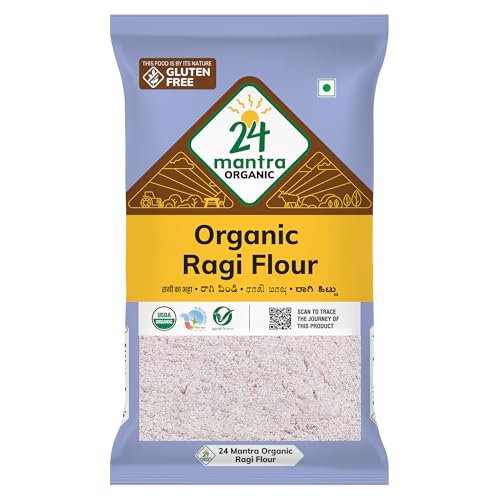 24 Mantra Organic Ragi (Finger Millet) Flour