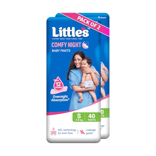 Little's Soft Baby Diaper Pants Small Size