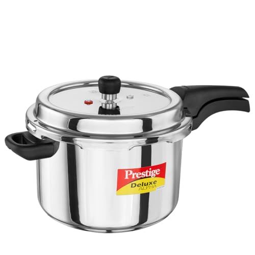 Prestige Deluxe Plus Stainless Steel Pressure Cooker 5L
