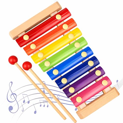 Toyshine Wooden Xylophone with Mallet