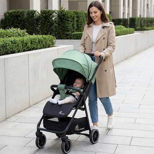 R for Rabbit Bounce Baby Stroller with Extended Canopy