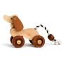 Grapple Deals Dog on Wheels Pull Toy