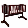 Babyhug Valencia Wooden Crib with Mattress and Mosquito Net