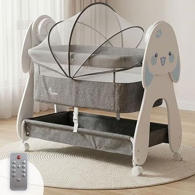R for Rabbit Sapphire Baby Crib with Change Table and Mattress — buy on Amazon India