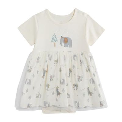 Mothercare Short-Sleeved Cotton Romper (0.5 Tog, 0-6 months) — buy on Amazon India