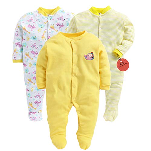 Chicco Lightweight Sleepsuit for Summer (0.5 Tog, Newborn-6M)