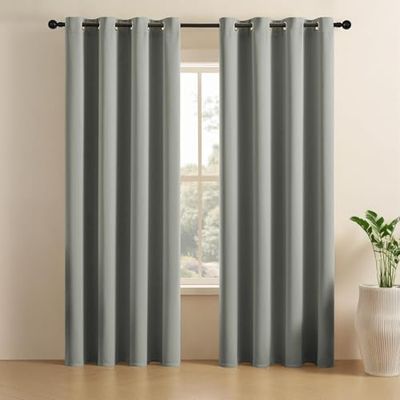 Solimo 100% Blackout Thermal Curtains for Nursery (1 Panel, 4.5ft x 7.5ft) — buy on Amazon India