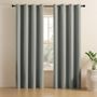 Solimo 100% Blackout Thermal Curtains for Nursery (1 Panel, 4.5ft x 7.5ft)