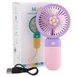 Amazon Basics Rechargeable Portable Handheld Fan (USB-C, 3-Speed)