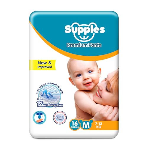 Supples Baby Pants Diaper Medium Size