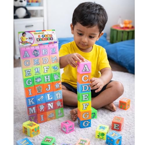 Webby Non-Toxic ABC Learning Blocks