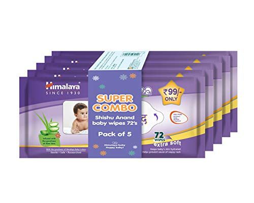 Himalaya Gentle Baby Wipes with Aloe Vera and Cucumber