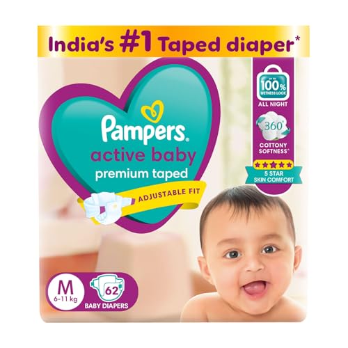 Pampers Active Baby Diaper Pants Medium