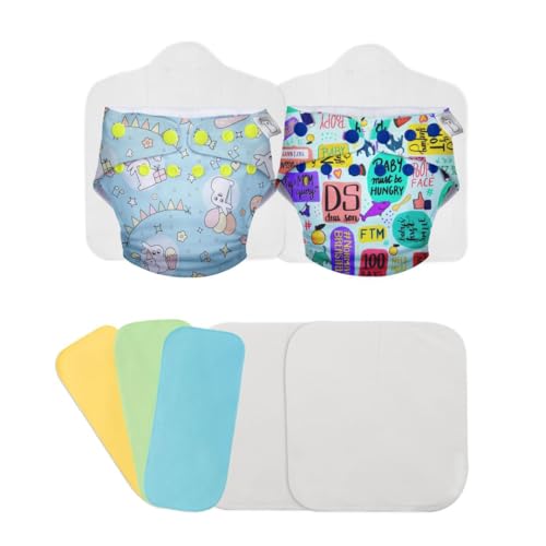 Supernova Cloth Diapers Starter Pack (5 Diapers + 5 Inserts)