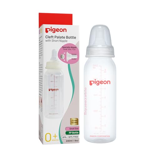 Pigeon Feeding Bottle 240ml BPA-Free (PPSU Plastic) with Silicone Teat