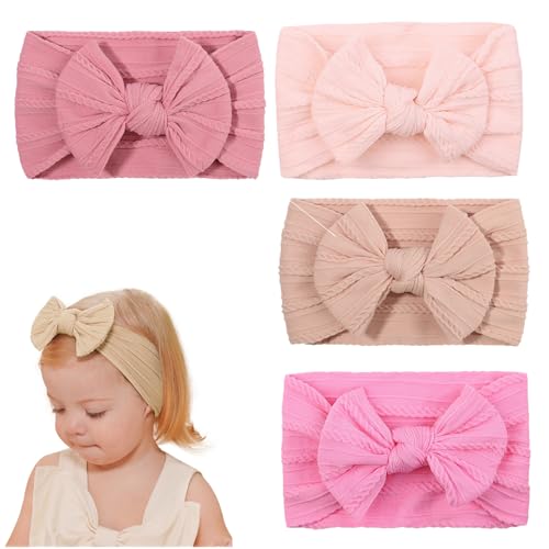 FirstCry Essentials Baby Organic Cotton Headbands – 3 Pack