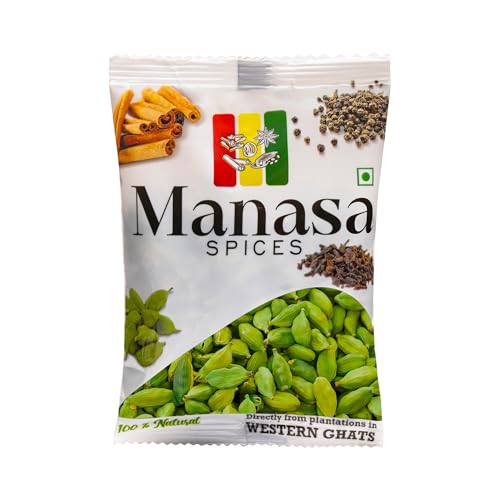 The Spice Route Organic Cardamom Pods (Green), 50g