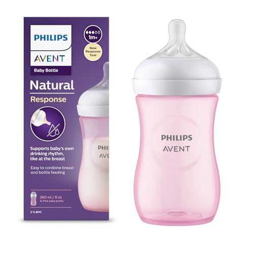 Philips Avent Natural Baby Bottle 260ml, Single, SCF060/17