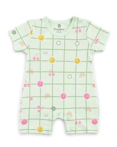 FirstCry Cotton Romper Summer Weight Unisex