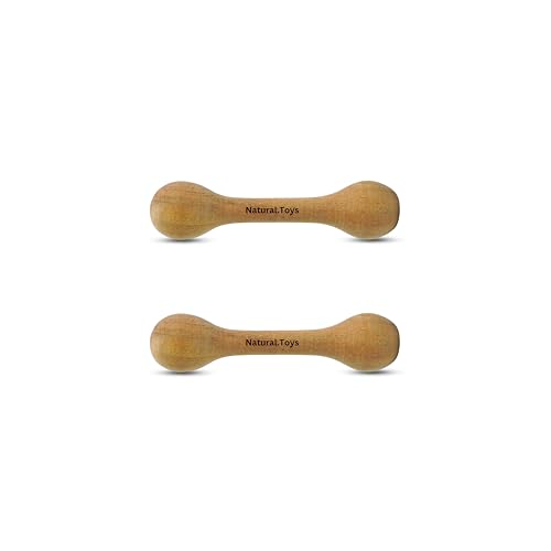 Gooyo Wooden Teether Rattle for Babies
