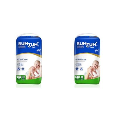 Bumtum Baby Diaper Size 4 (9-14 kg) - Pack of 40 — buy on Amazon India