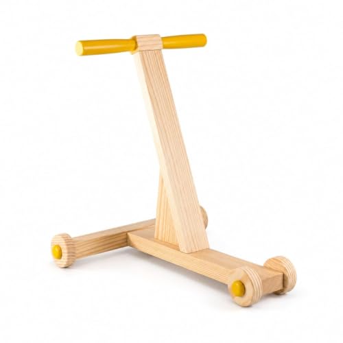 Toyshine Wooden Push-Pull Walker with Chalkboard