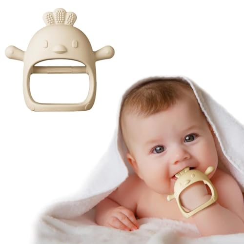 Mastela Teething Ring Rattle BPA-Free Soft Silicone
