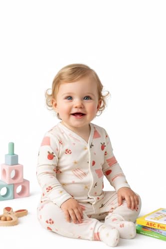 Tiny Lane Bamboo Baby Sleepsuit (0-6 Months)