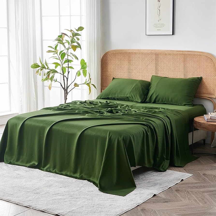 Amazon Brand Solimo 100% Bamboo Fitted Crib Sheet