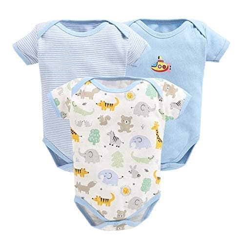 Zini Mini 100% Cotton Printed Baby Romper
