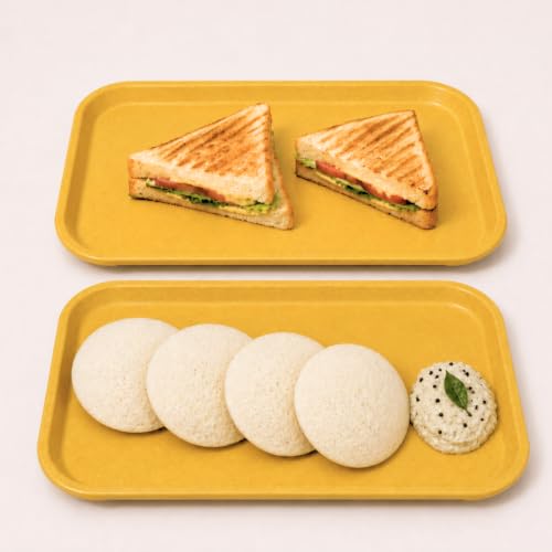 Bamboo Tray Set (3-pack, 30x20 cm each)