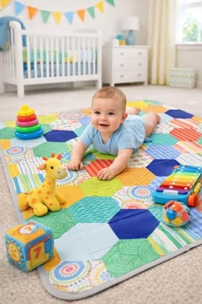 Non-Slip Rug Pad for Baby Crawling Areas — buy on Amazon India