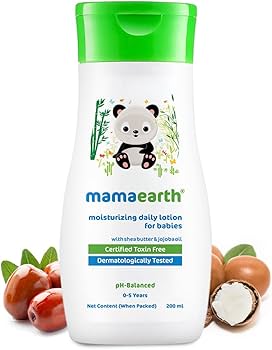 Mamaearth Fragrance-Free Moisturizing Daily Lotion for Babies