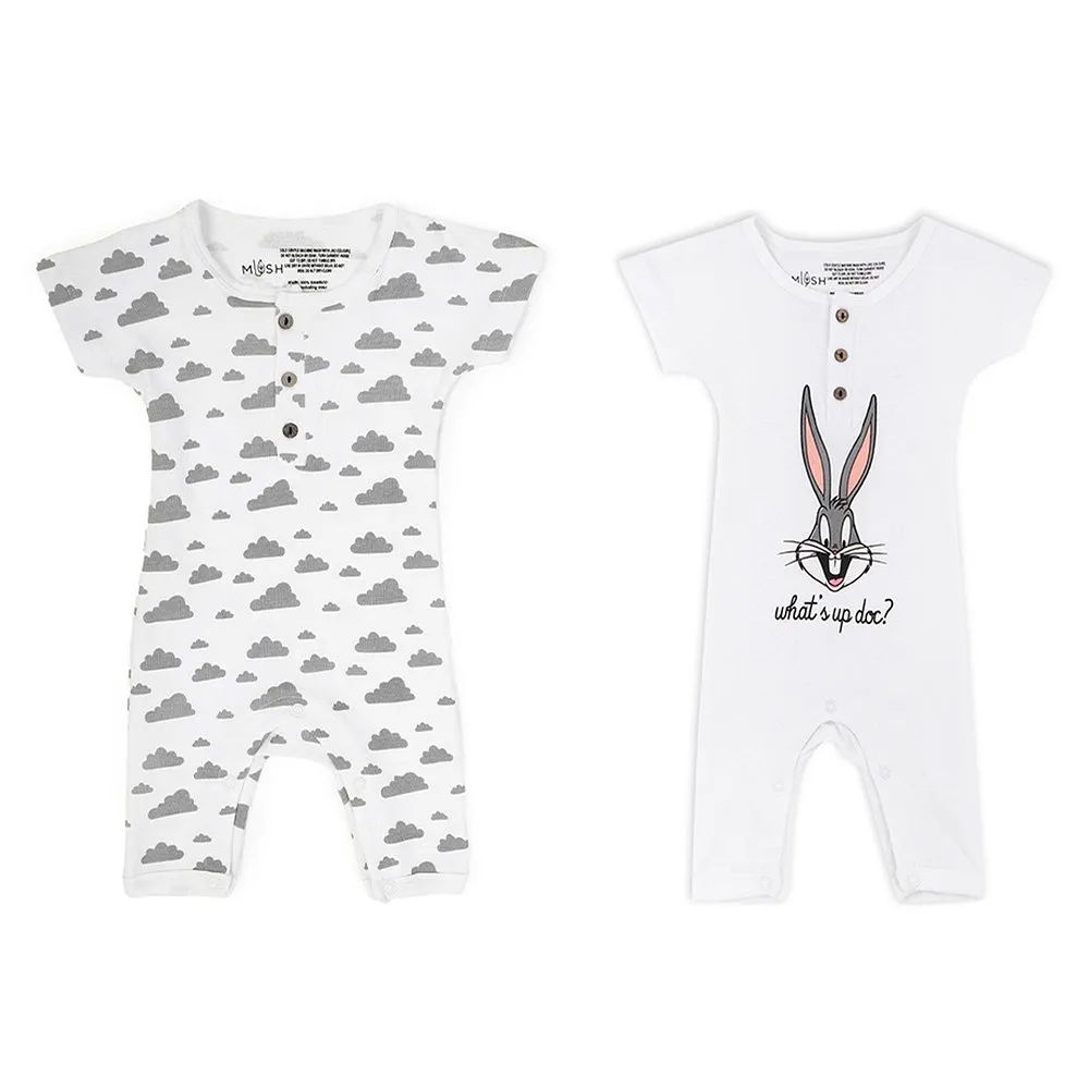 FirstCry Bamboo Rompers for Baby Boys and Girls