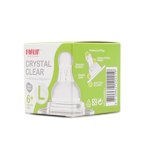 Farlin Silicone Feeding Teat M-Size (Pack of 4)