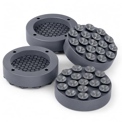 Universal Washing Machine Anti-Vibration Mats (50mm Rubber-Foam Composite Set of 4)