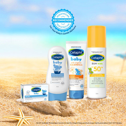 Cetaphil Baby Mineral Sunscreen SPF 50+ with Zinc Oxide