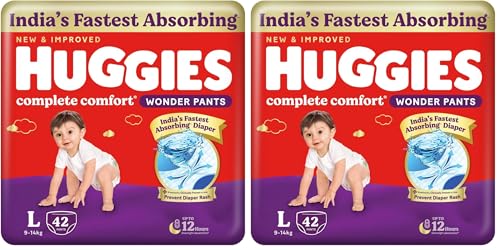 Chicco Dry Fit Pants Diapers, Size L, 28 Count