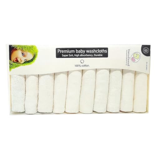 Johnson's Baby Washcloths Gentle Touch (Pack of 6)