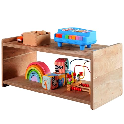 Shumee Montessori 2-Tier Wooden Shelf