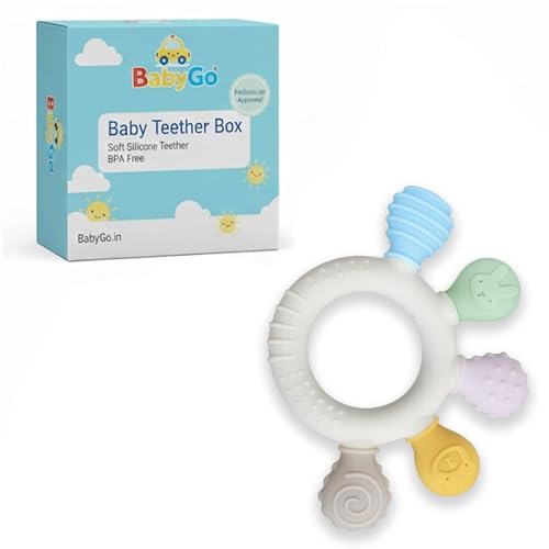 Bright Beginnings Soft Teething Ring