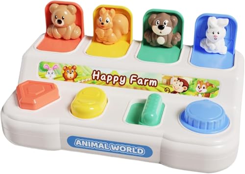 Toyshine Pop-It Cause and Effect Toy (Musical Button)