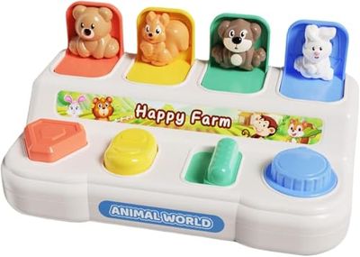 Toyshine Pop-It Cause and Effect Toy (Musical Button) — buy on Amazon India